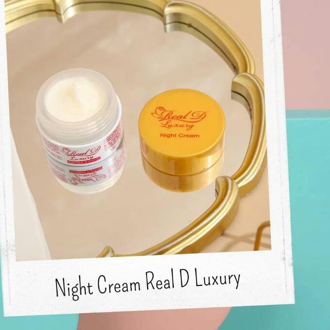 11.11✔️Cream malam Real D Luxury/ CR versi BPOM|SQ9