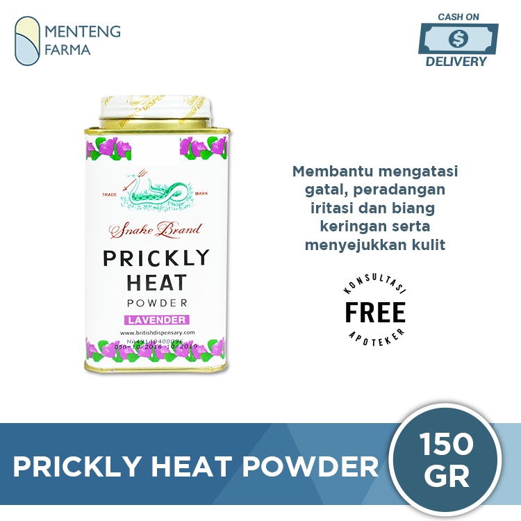 Prickly Heat Powder Classic - Bedak Antiseptik Gatal &amp; Biang Keringat