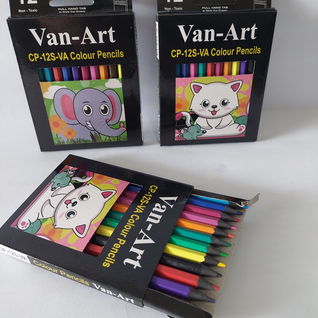 

SATU SET 12 WARNA Pensil Warna Van-art 12 Warna Pendek