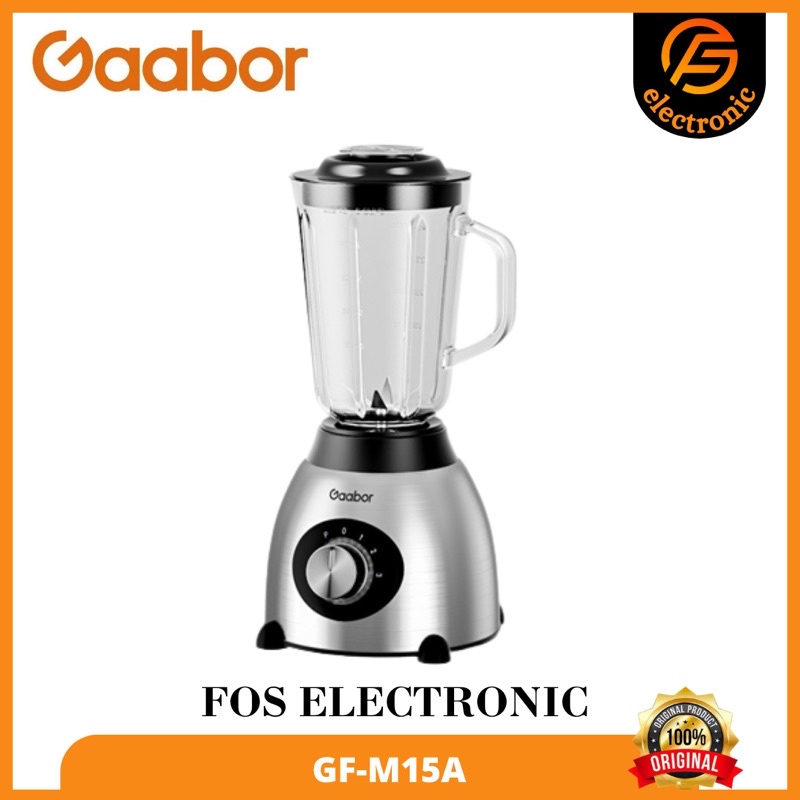 Gaabor Blender Kaca Multifungsi 3 Mode Kecepatan /GF-M15A