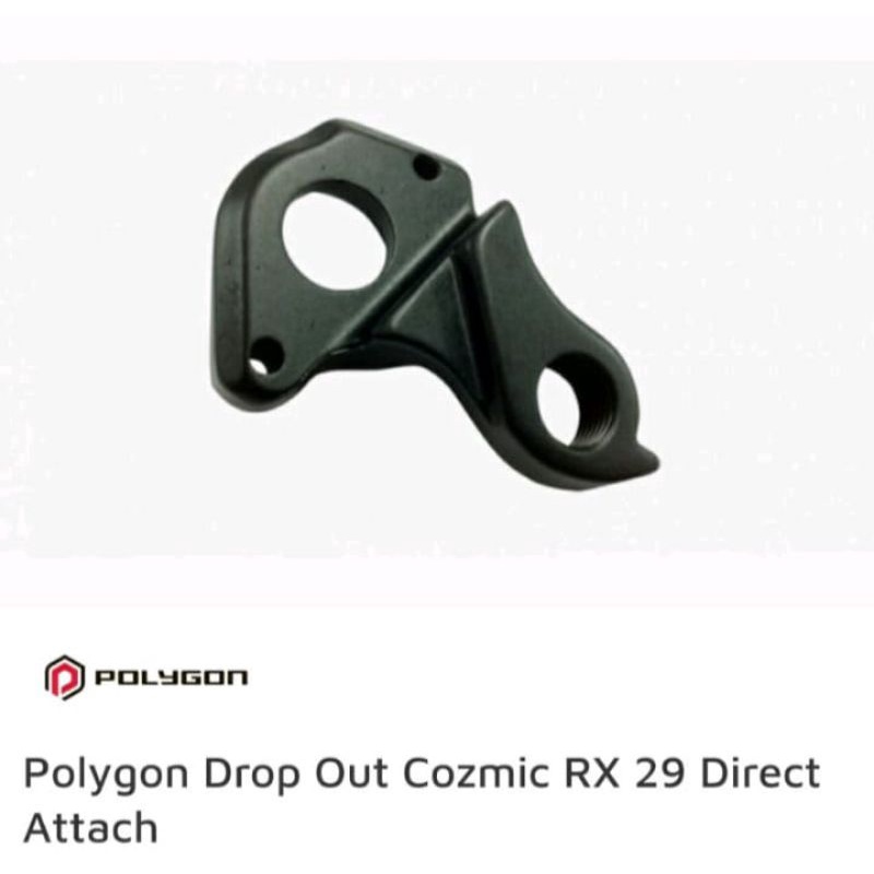 drop out Polygon cozmic RX 29 direct attach anting rd drop out TA