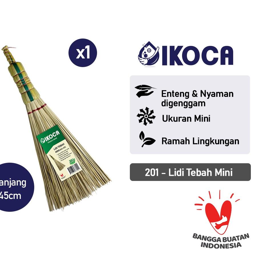 Tchomeos Sapu Lidi Kasur mini travel size Lidi Tebah Dust Remover IKOCA IKO-201