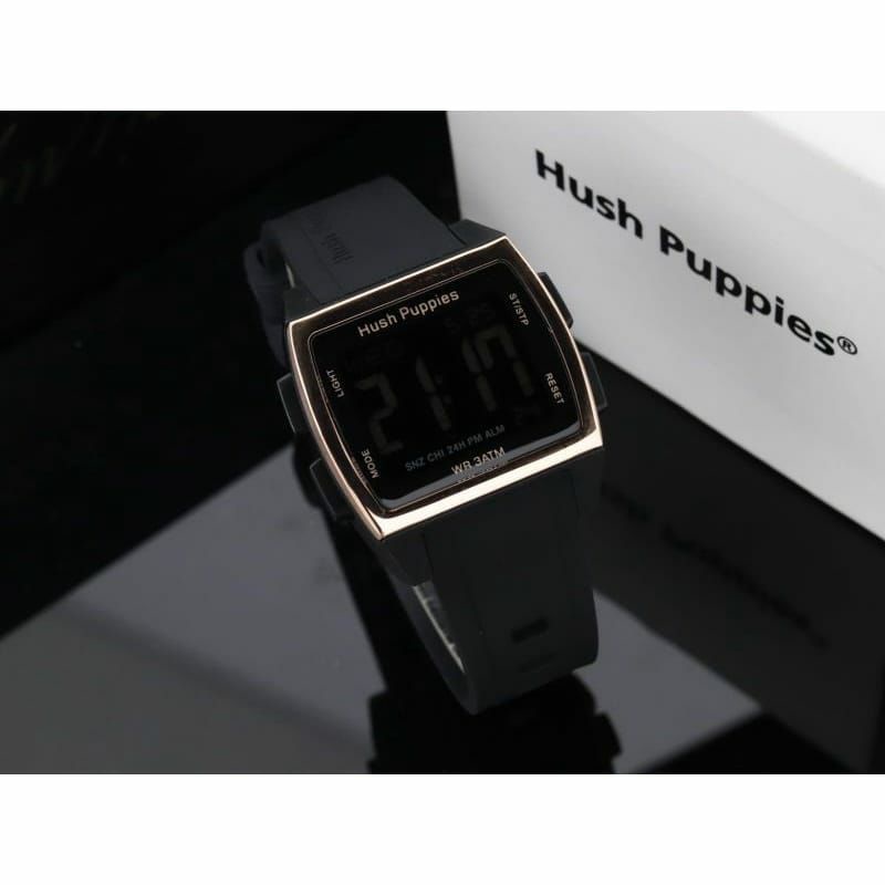 Jam Tangan Hush Puppies Digital Formal Kesukaan Terlaris Anti Air Bisa COD