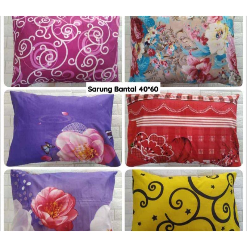 sarung bantal home Made 40x60cm