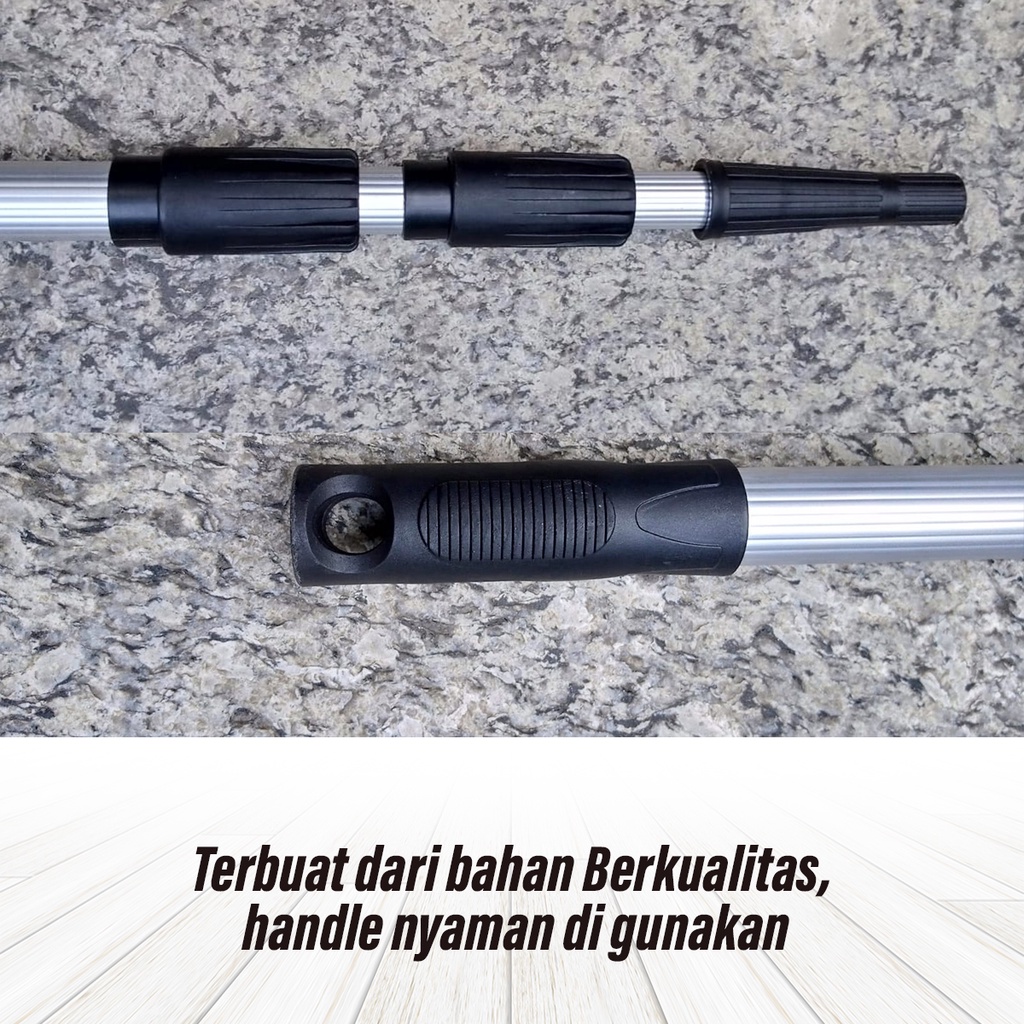 Extention Extension Handle / Telecospic Pole / Tongkat Teleskopik 6 M dan 5 Meter (3 joint)