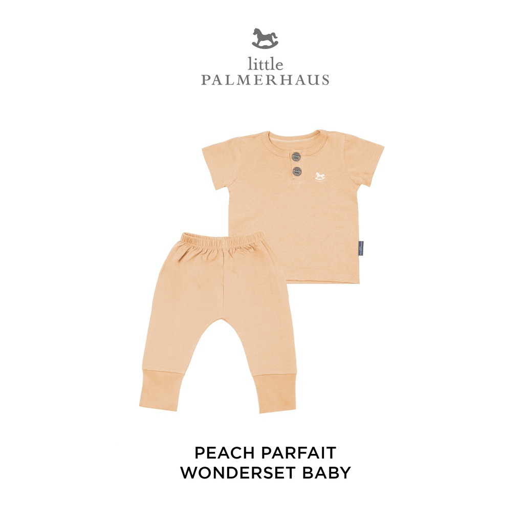 Little Palmerhaus Baby Wonderset Setelan Pendek Celana Panjang Bayi 0-12 Bulan