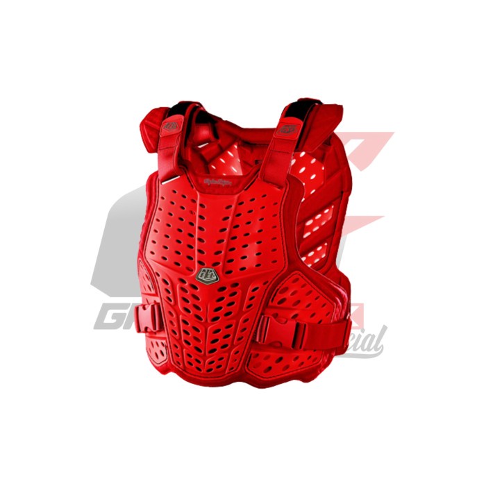 CHEST PROTECTOR TLD ROCKFIGHT - SOLID RED - M/L