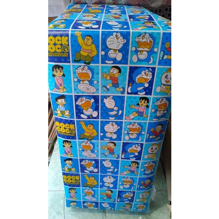 Wallpaper Sticker Dinding Karakter Doraemon famili Kamar Anak Kekinian Dekorasi Dinding