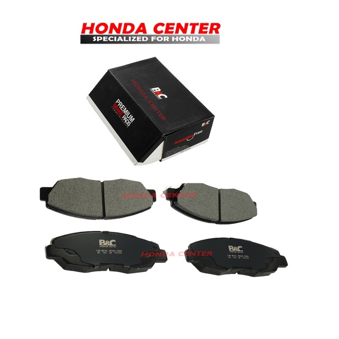 kampas rem brake pad sepatu rem depan accord vti s84 s86 1998 1999 2000 2001 2002