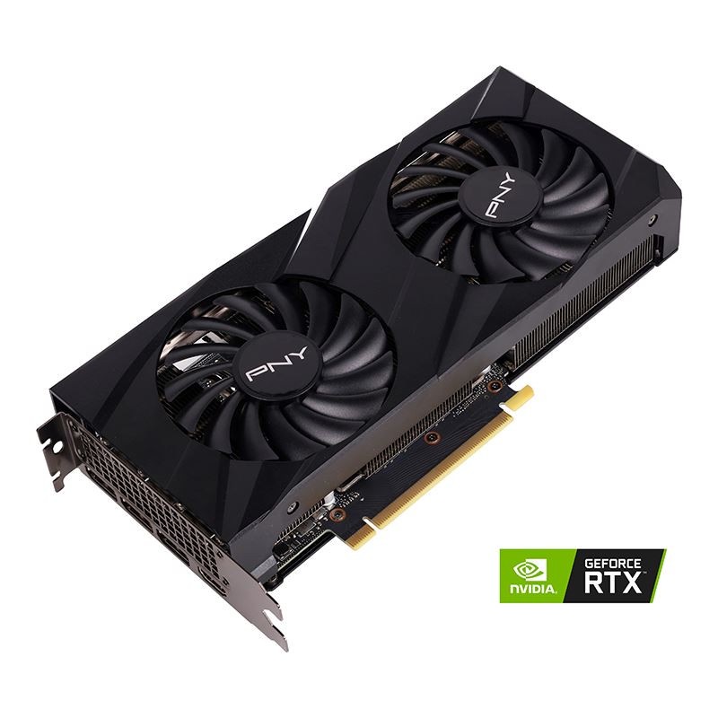 PNY Geforce RTX 3060 ti 8GB DDR6 VERTO Dual Fan VGA Card