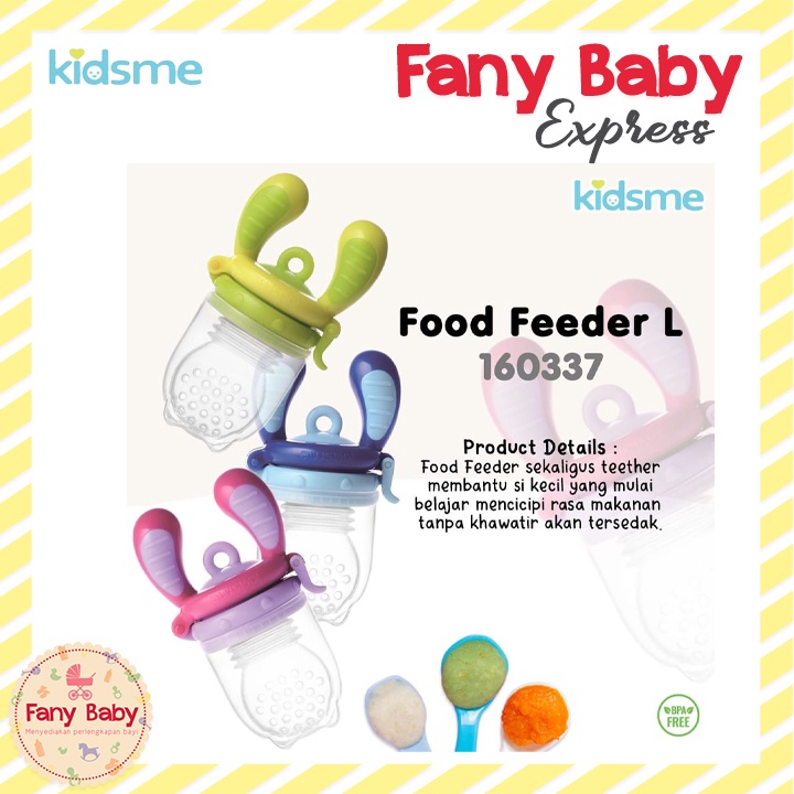 KIDSME FOOD FEEDER SINGLE PACK - SIZE L (6+)