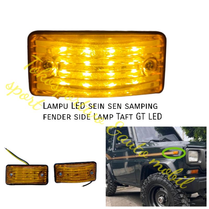 LAMPU LED SEIN SEN SIDE LAMP FENDER LED DAIHATSU TAFT GT LED KUNING AMBER