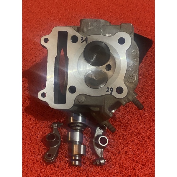 Head Kop Mio 200CC Klep 34/29 Set Cam RRA