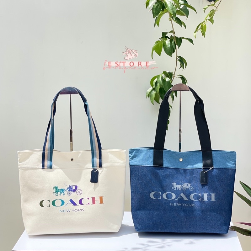 New Ch Canvas Large Tote Bag