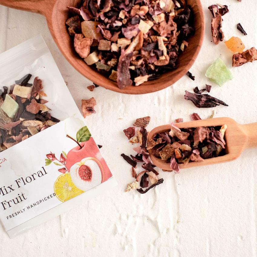 

GRATIS ONGKIR✅Mamacia Treats Teh Bunga Mixed Floral Fruit Flower Tea 10 - 100 Gram|RA9
