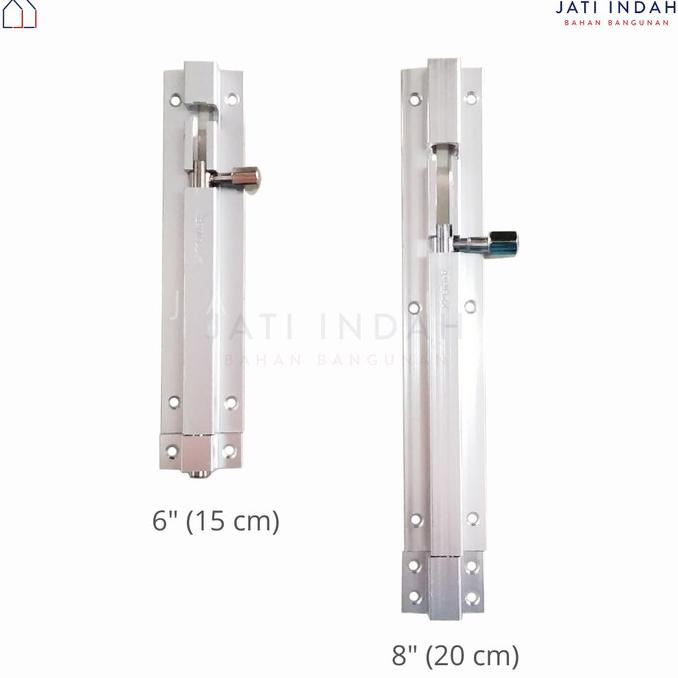 hanya disini] GRENDEL PINTU MULLER SEDANG STAINLESS 6 8 inch