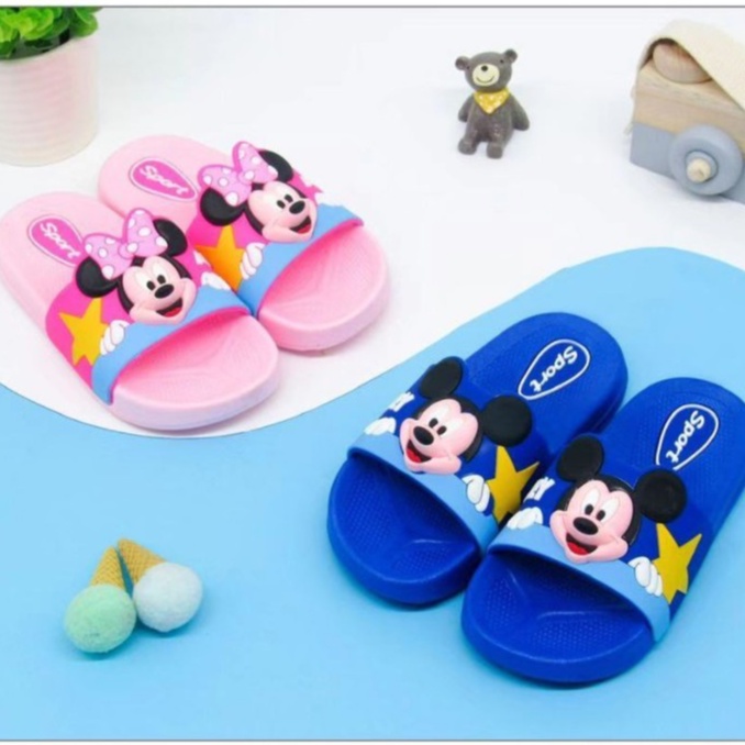 SH2166 Sendal Karet Anak Perempuan Import Sandal Anak Laki-Laki Murah Sendal Jelly Anak littlekiddoss