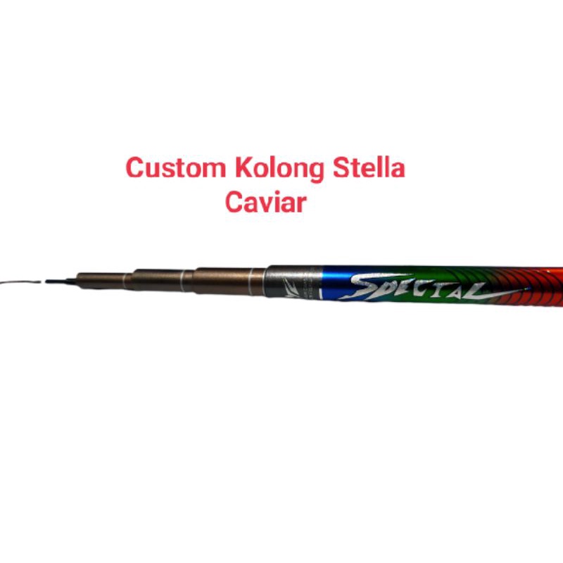 Custom Kolong Joran Tegek Stella Caviar 360 Atasan Fuji