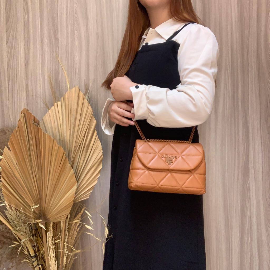 (HARGA SPECIAL) LUXY LX2066 TAS SELEMPANG SPECTRUM NAPPA LEATHER SHOULDER BAG 23 CM + FREE SERIFIKAT TAS WANITA IMPORT KUALITAS PLATINUM