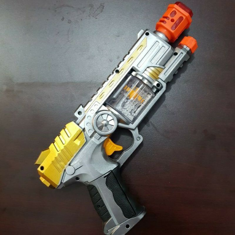 (COD) Mainan Tembak Baterai / Pistol leser / Tembak Laser / Tembak