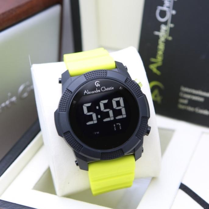 Jam Tangan Pria Alexandre Christie Ac 9367 Ac9367 Stabilo Black Nekalistore