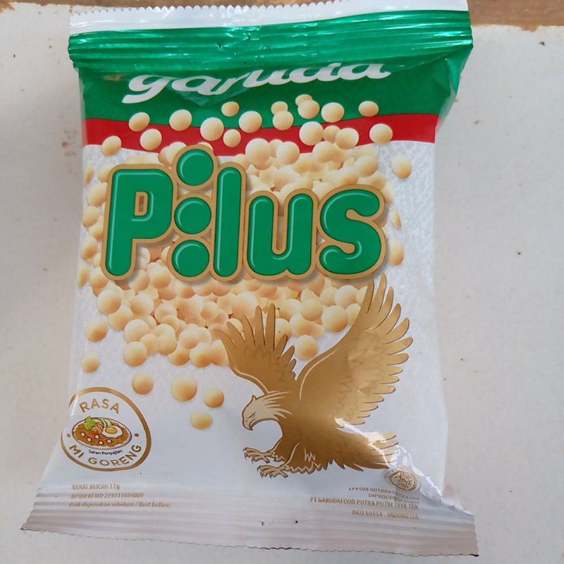 Garuda Pilus Rasa Mie Goreng Dan Rendang Sapi 17g+18g