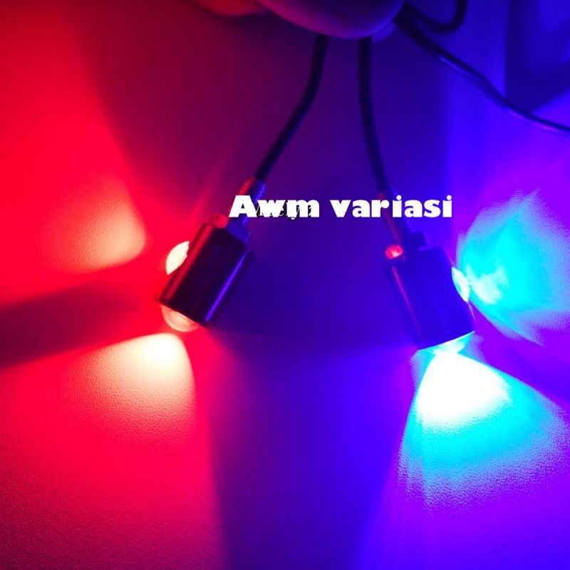 Lampu Led mata elang 2 sisi breket baut (harga 1 pcs)