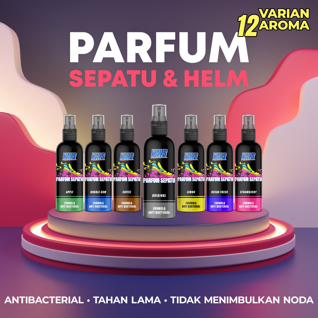 [STD] GROSIR WAYS Parfum Sepatu Helm Interior Mobil