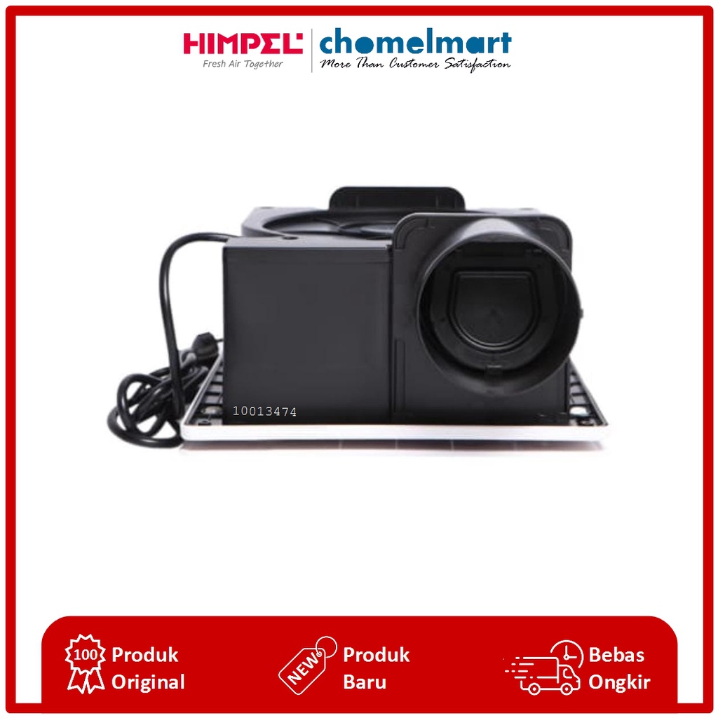 Himpel Exhaust Fan Zeroc - Putih