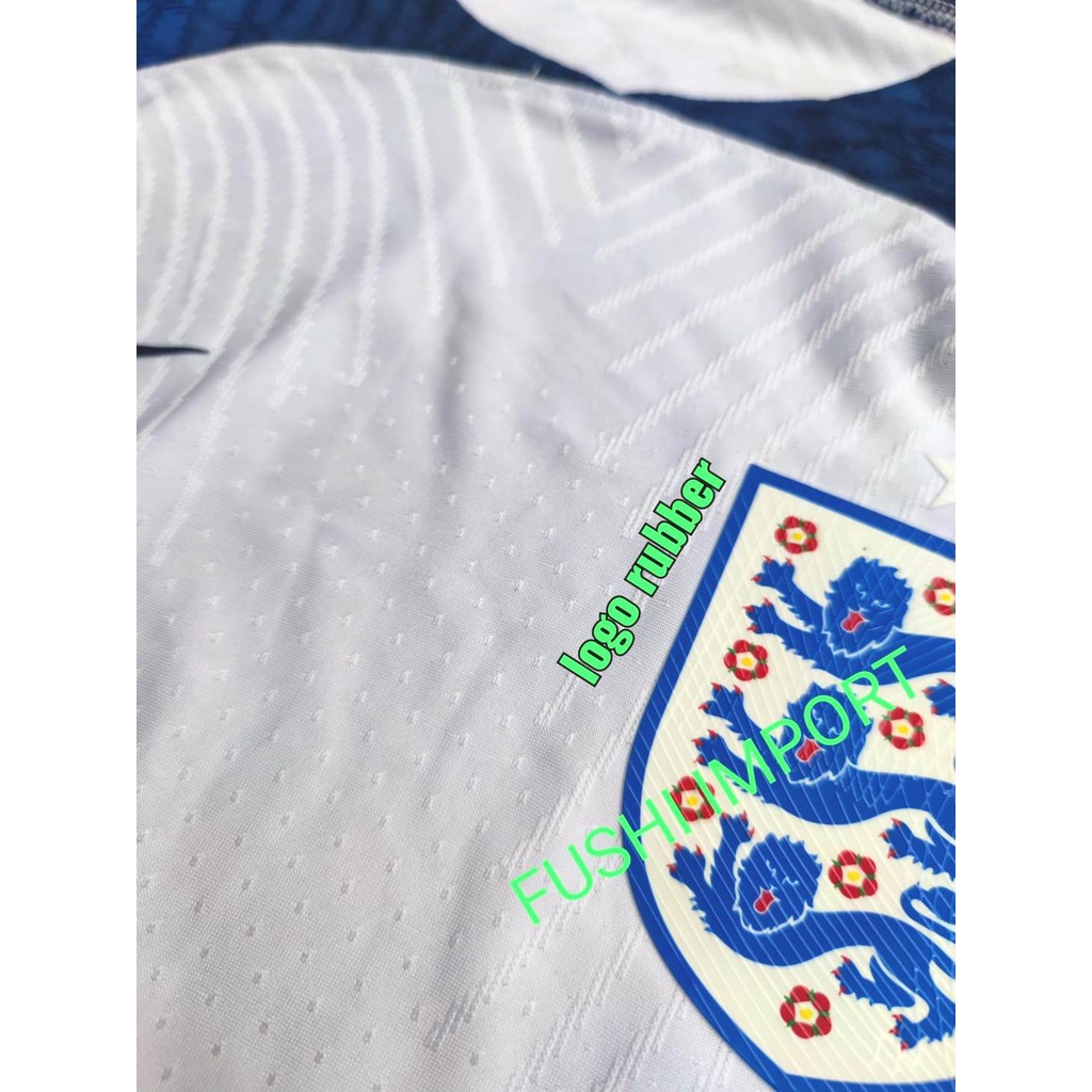 Player Issue | Jersey Baju Bola Inggris Home World Cup Piala Dunia 2022 Drifit Adv Vaporknit