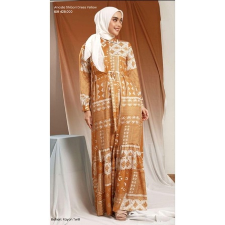 ZOYA Gamis Dress Anasta Shibori Dress by ZOYA COD