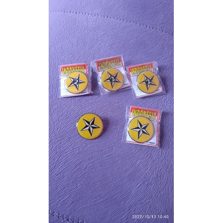 Pin bintang Tahunan Penegak resin
