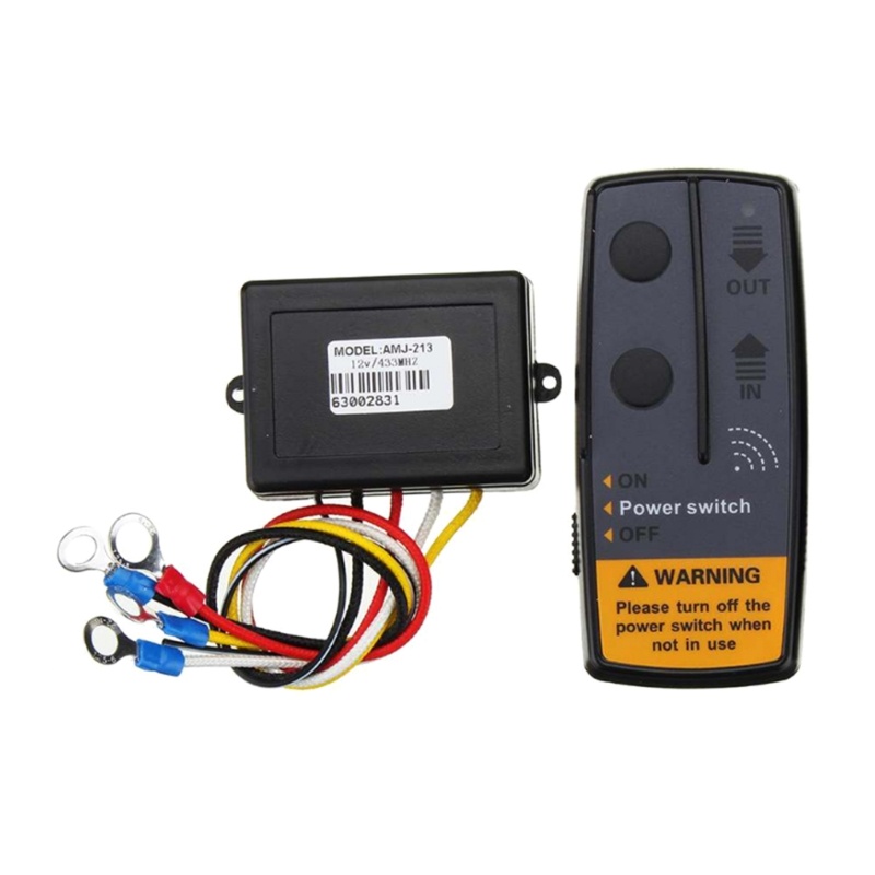 Zzz Remote Control Winch Elektrik Bahan Plastik Untuk Mobil Off Road