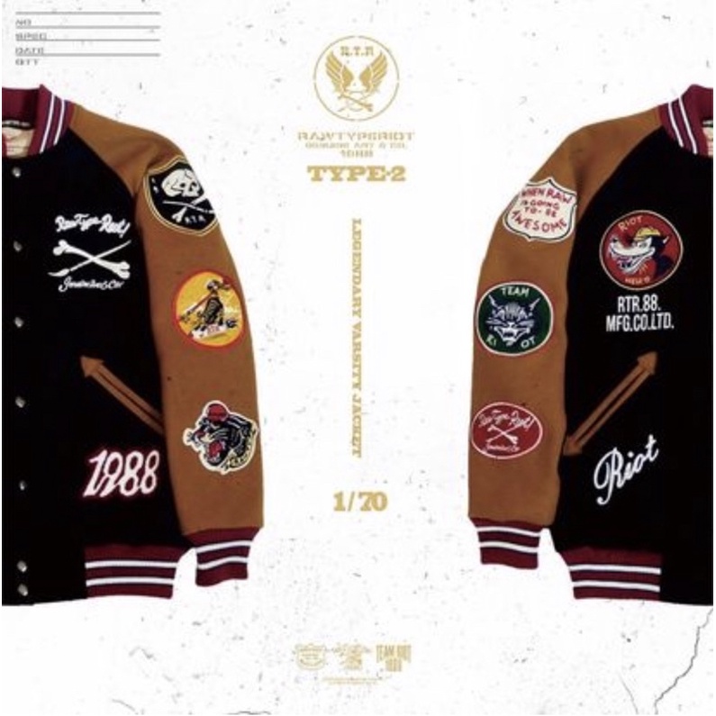 RAWTYPE RIOT LEGENDARY 2 SIZE M