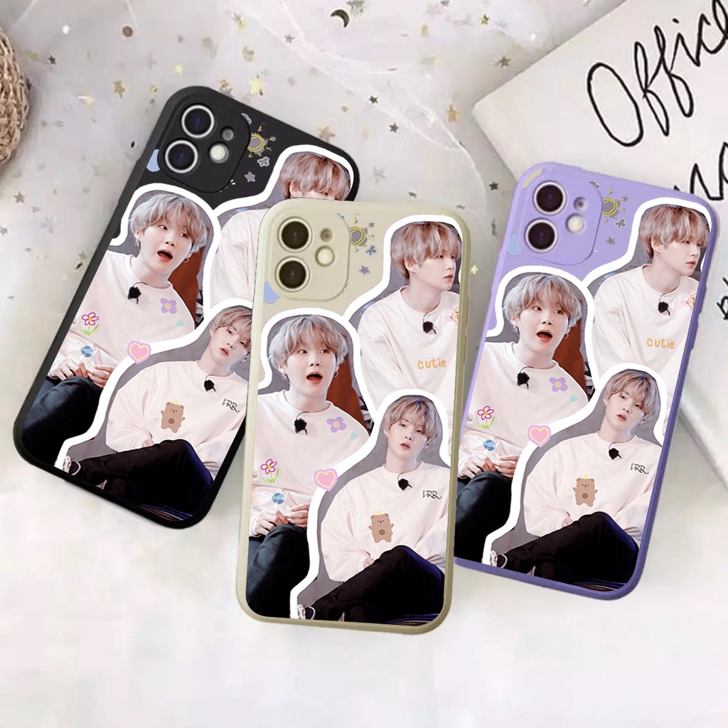 Case Motif  Oppo A54/A16/A16k/F5/A79/F5 Youth/A73/A75/F1s/A74-4G/A76/A96/A36 SUGA | Casing Bergambar
