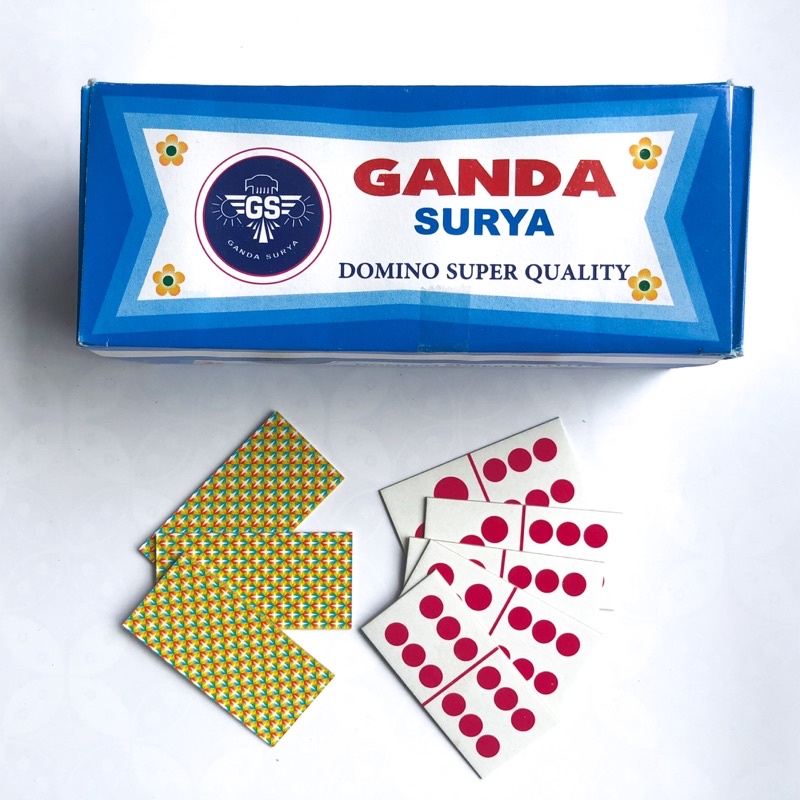 Domino Ganda Surya isi 10 Pack / Domino Super Quality