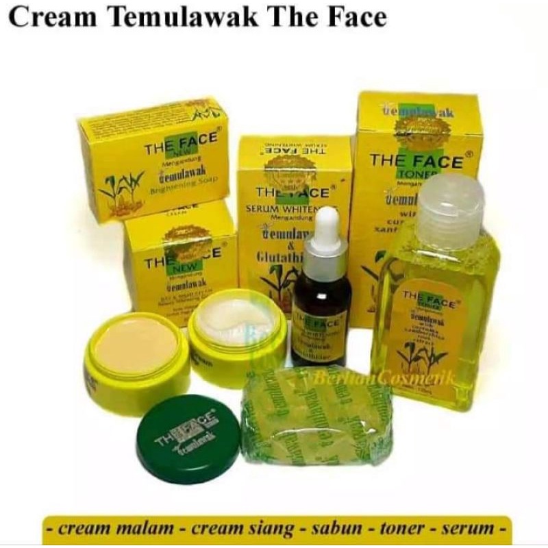 ( COD ) Cream The Face Temulawak BPOM ORI Termurah Terlaris Termurah Promo