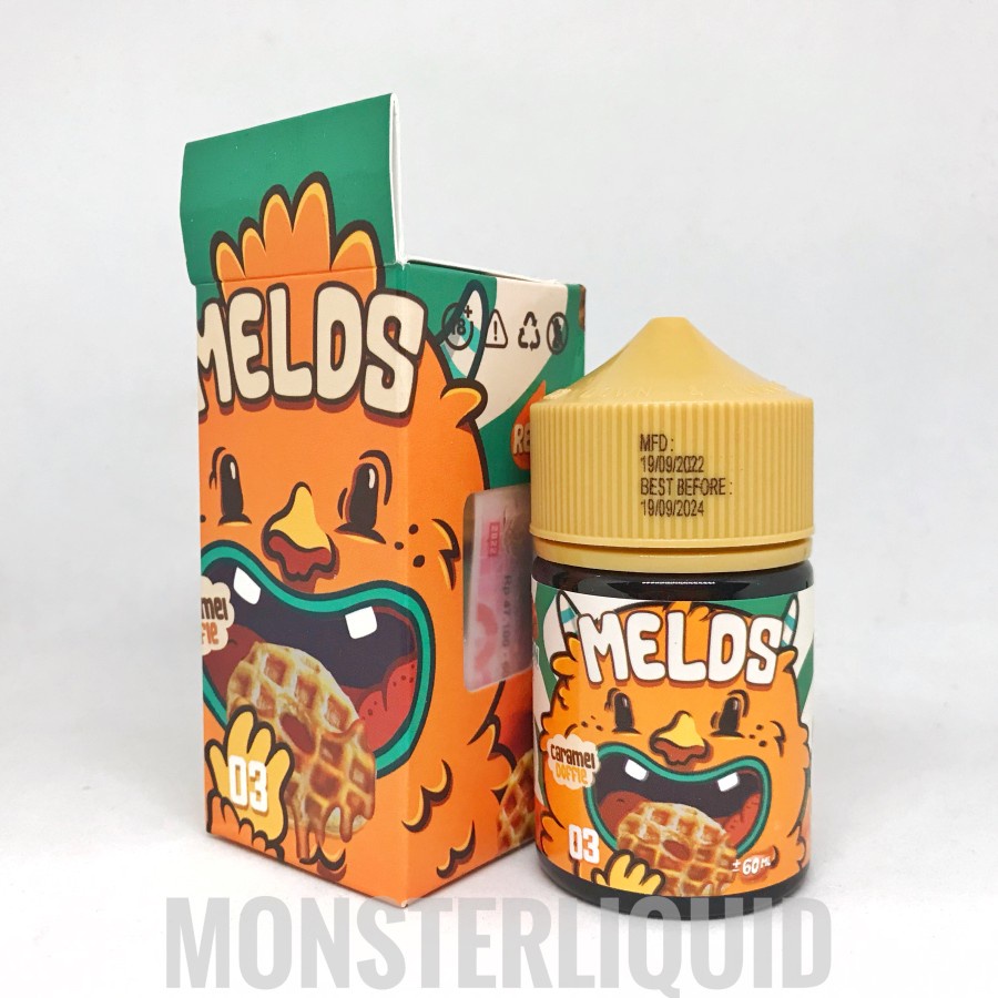 MELDS V3 CARAMEL DOFFLE BY UNION LABS X STEVE 3MG 60ML