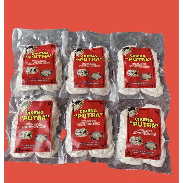 

Cireng putra bumbu rujak