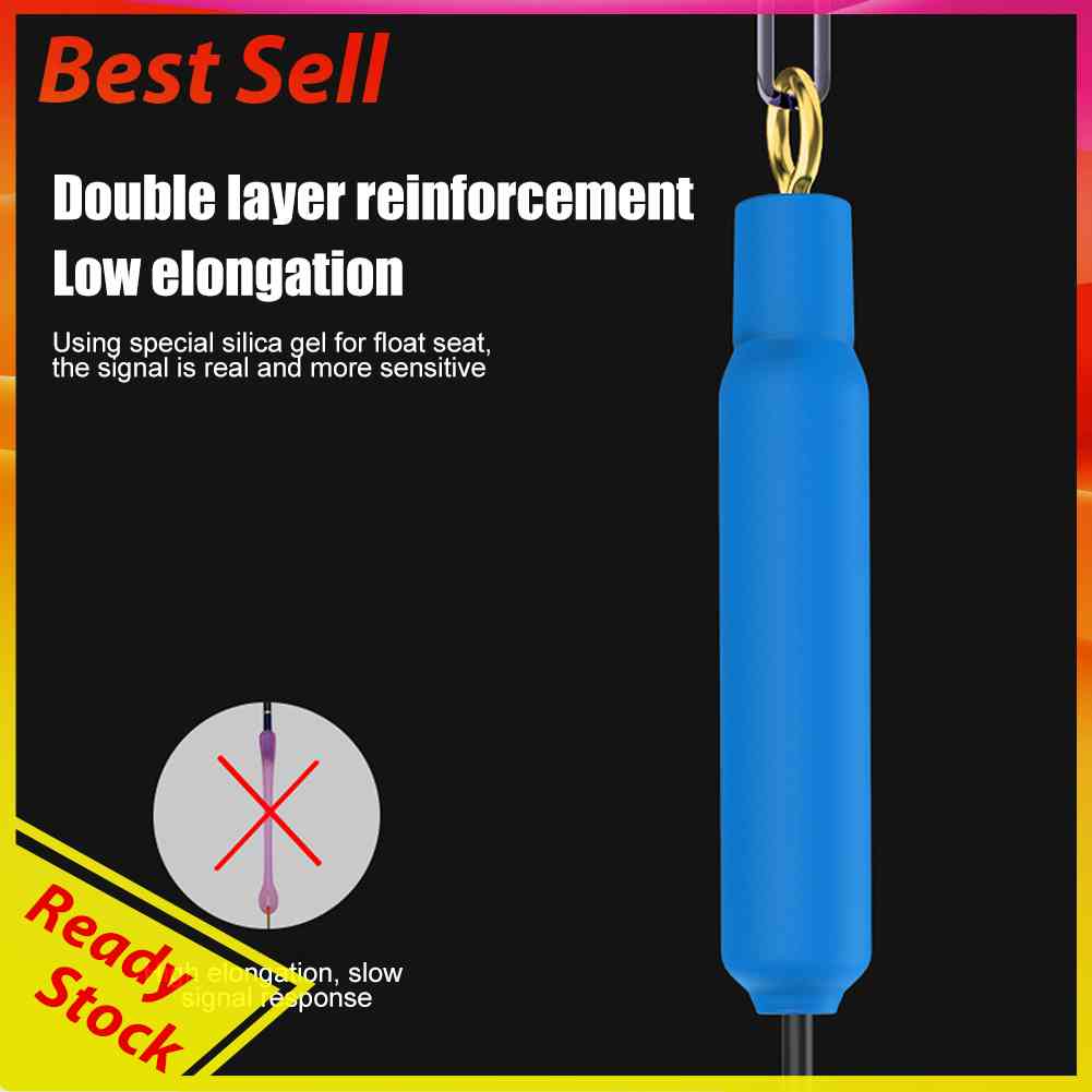 30pcs/lot Bobber Seat Holder Rotating Drift Float Seats Silicone for Sea Fishing