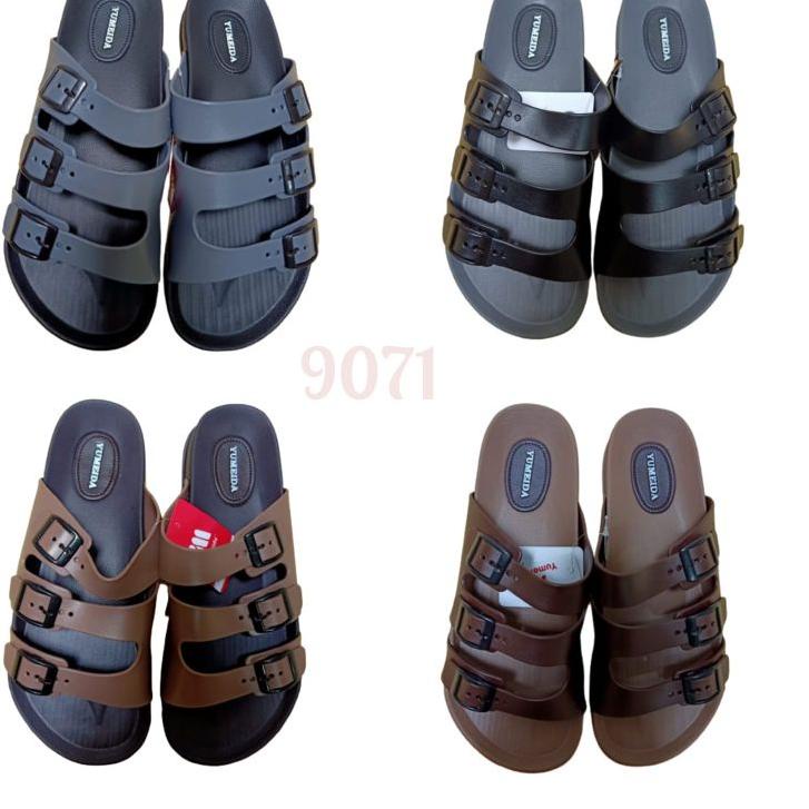 Model Baru sandal yumeida karet pria slop gt 7122,9071 ban 2 dan ban 3 .... ....