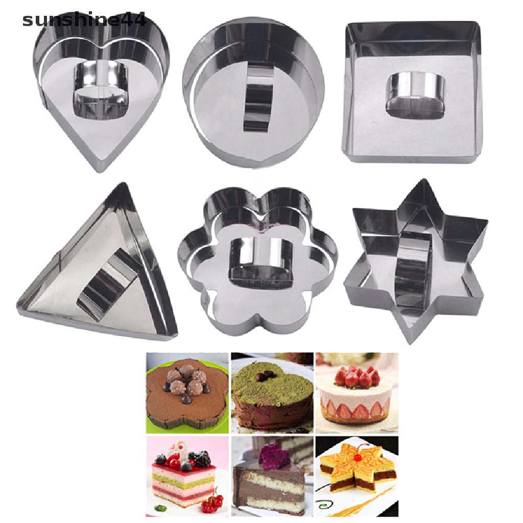 Sunshine Cetakan Kue / Biskuit / Fondant Bahan Stainless Steel
