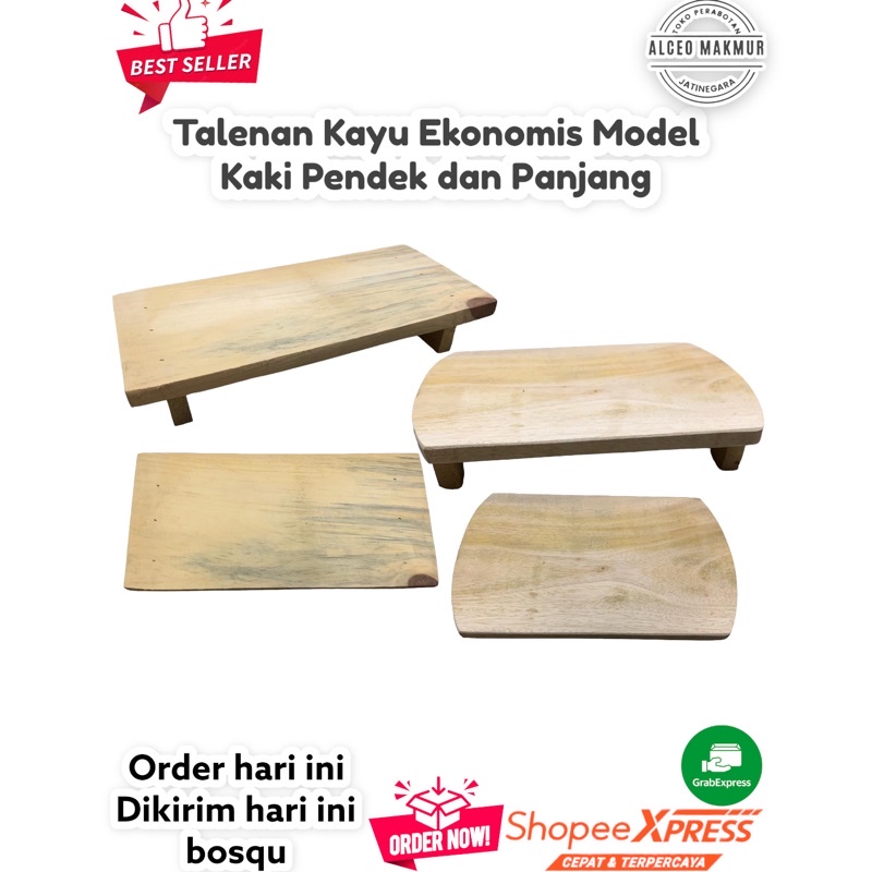 Talenan Kayu / Telenan Kayu Ekonomis Model Kaki