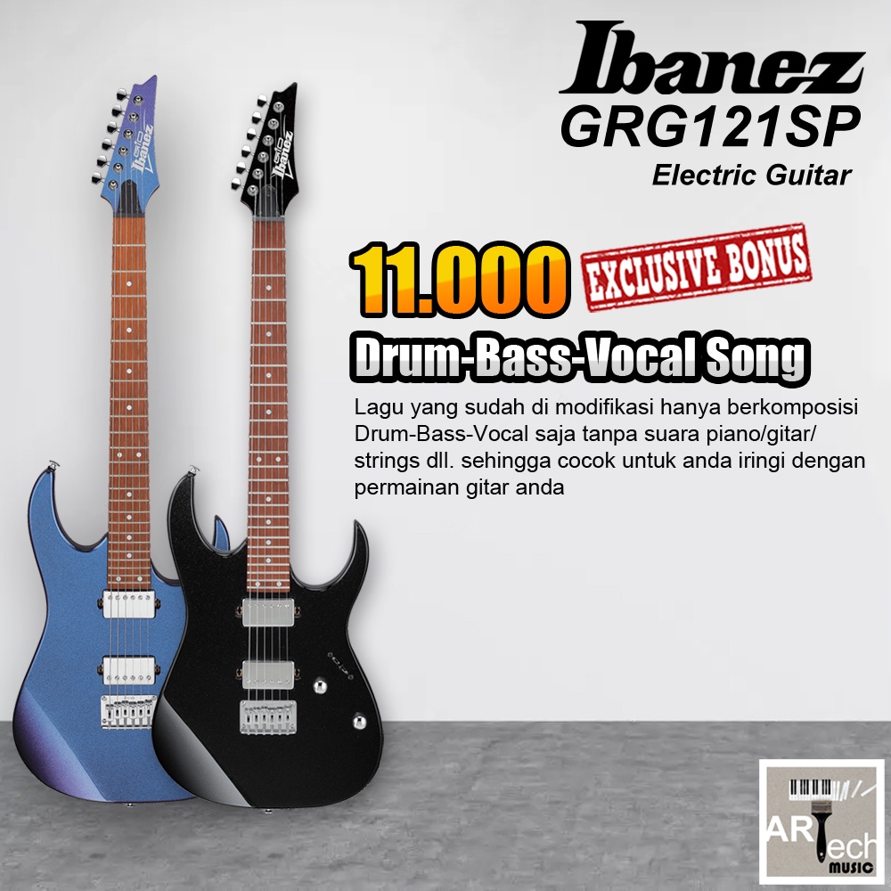 Ibanez GRG121SP/GRG121 SP/GRG 121SP/GRG 121 SP Gitar Elektrik Original