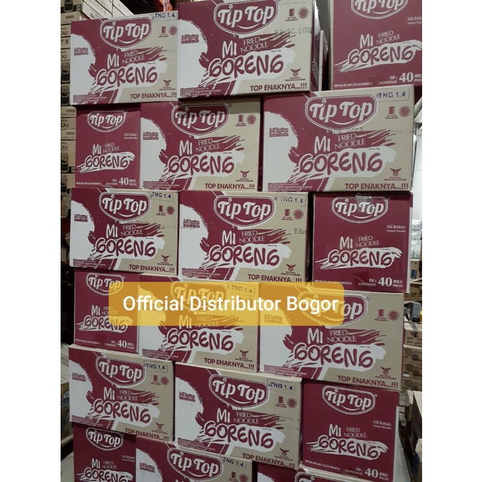

SALE Tip top mie instans goreng 68gr 1 dus isi 40