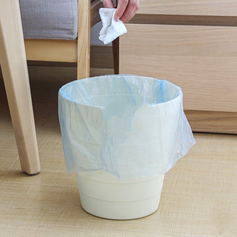 MEASTORE | KANTONG PLASTIK SAMPAH 45X50CM ISI 15 LEMBAR / KANTONG PLASTIK GULUNG ROLL / PLASTIC TRASH