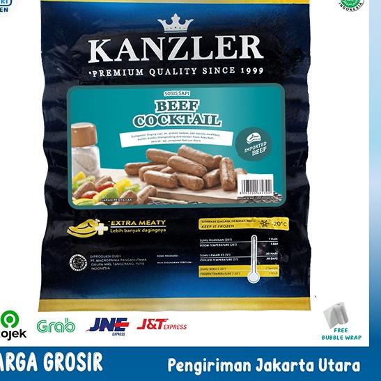 

Suplier1st--SOSIS KANZLER BEEF COCKTAIL 250 GRAM & 500 GRAM