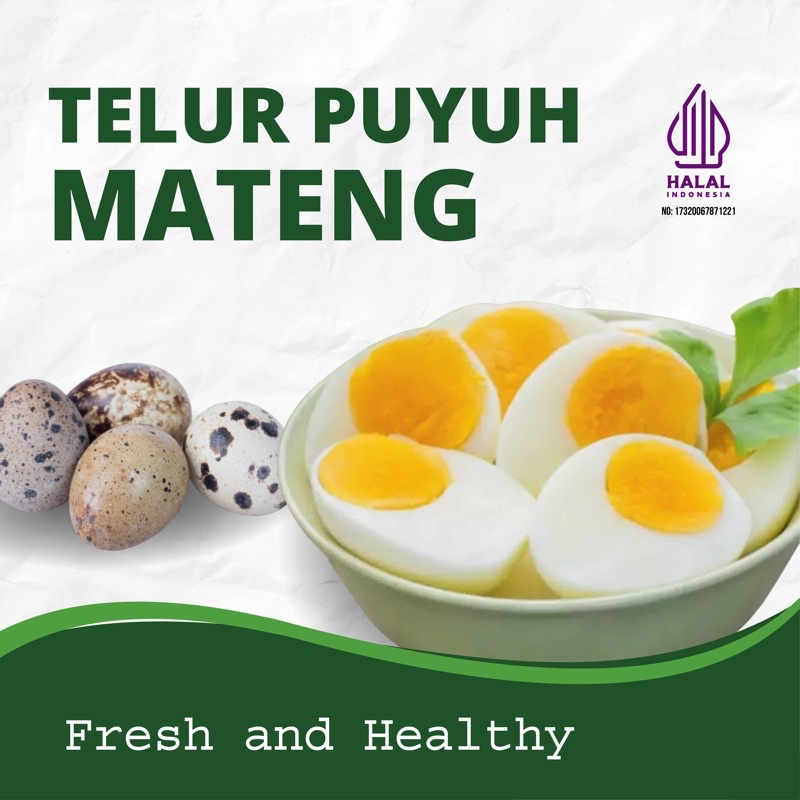 

Telur Puyuh Rebus Matang Segar Fresh Isi 30 Biji