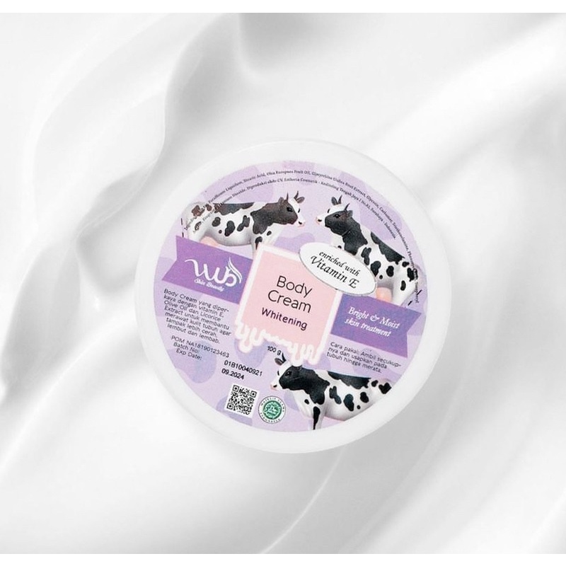 WUB BODY CREAM ( BODY BLEACHING ) 100GR