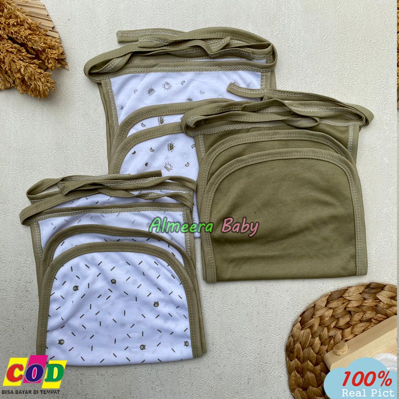 Isi 6 PCS Popok Bayi Baru Lahir Popok Tali Popok Kain Cuci Ulang Bayi Usia 0-3 Bulan Almeera Baby and Kids